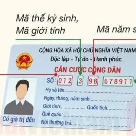 Cách nhớ số cccd gắn chip mới cực dễ
